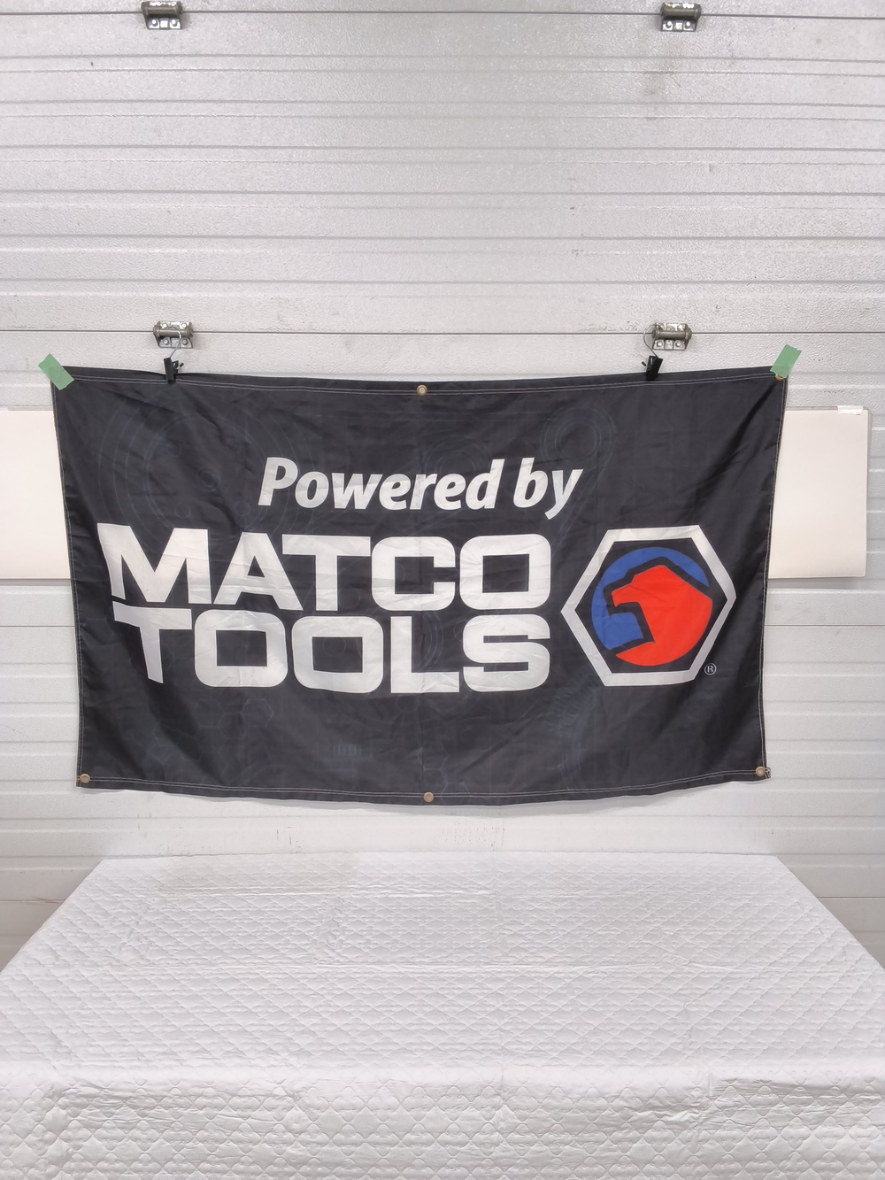 Authentic "Man Cave" Matco Wall Banner Flag - Logo Decor